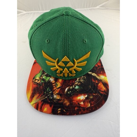 The Legend Of Zelda Ocarina Of Time 3D Snapback Hat/Cap Adjustable 2016 Hat Cap - Picture 1 of 11